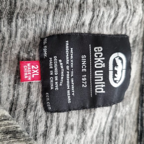 2 XXL ecko collar button collared shirt - Picture 1 of 6